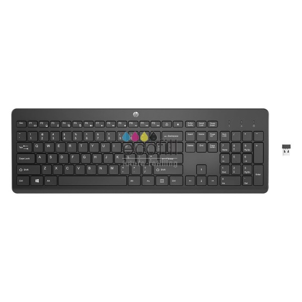 KEYBOARD HP 230 Wireless  Greek