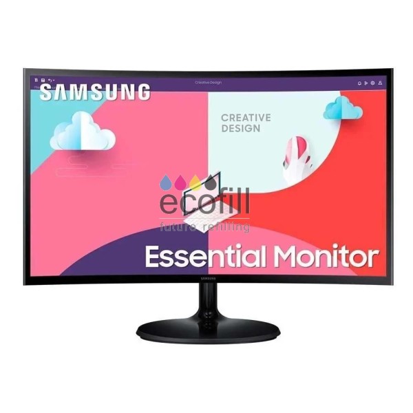 ΟΘΟΝΗ SAMSUNG 24''  LS24D364GAUXEN Curved Essential Monitor (ΝΕW)