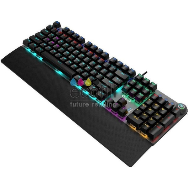 KEYBOARD AULA F2058 MECHANICAL RGB BLACK-GREY USB GR