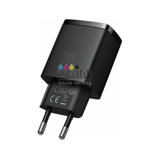 Adapter Baseus Χωρίς Καλώδιο με Θύρα USB-A και Θύρα USB-C 20W