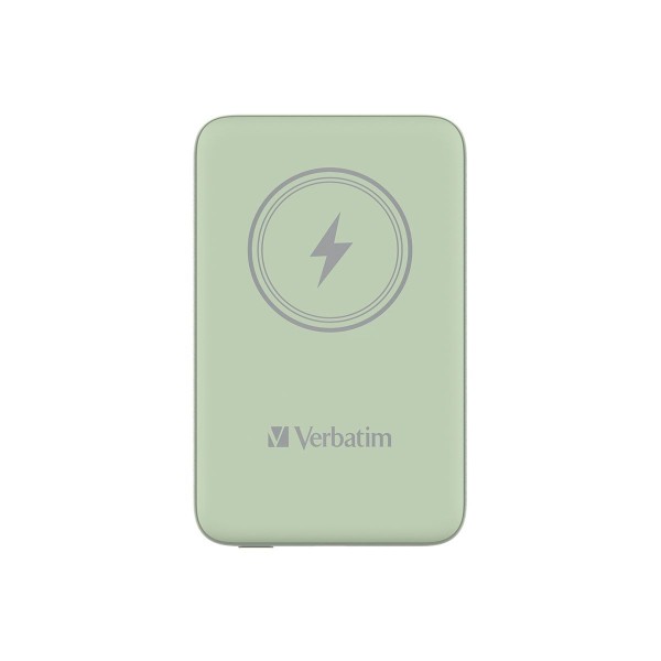 PowerBank Verbatim Charge 'n' Go Magnetic Wireless 10000 Green