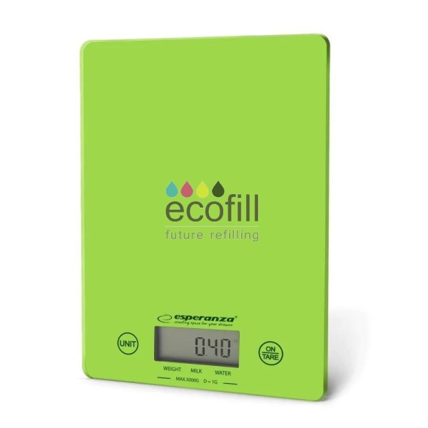 Ψηφιακή Ζυγαριά Κουζίνας Esperanza G  1gr/5kg Green Yellow